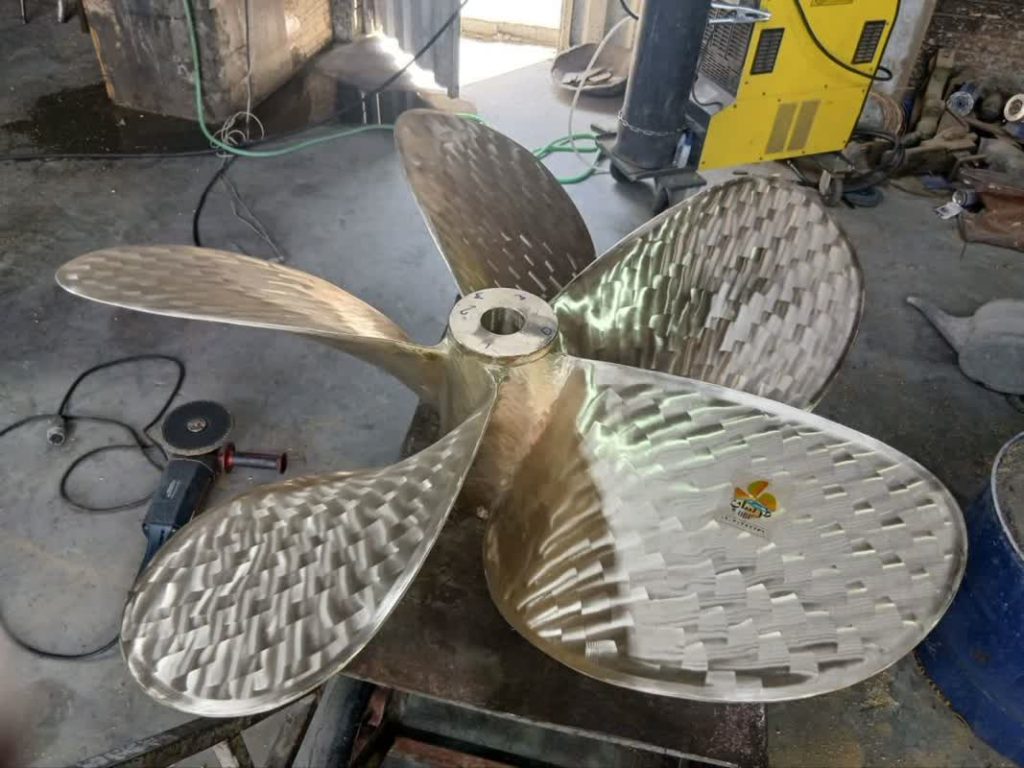 طراحی ساخت پروانه پنج پر استاندارد